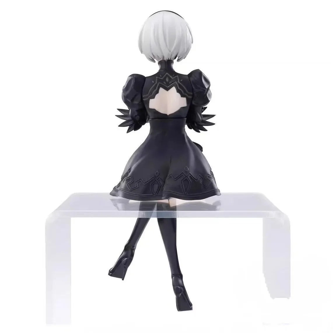 Nier Automata 2B A2 9S Sitzposition Spielfigur Mechanische Lebensform Statue Sammlung Spielzeug Geschenke