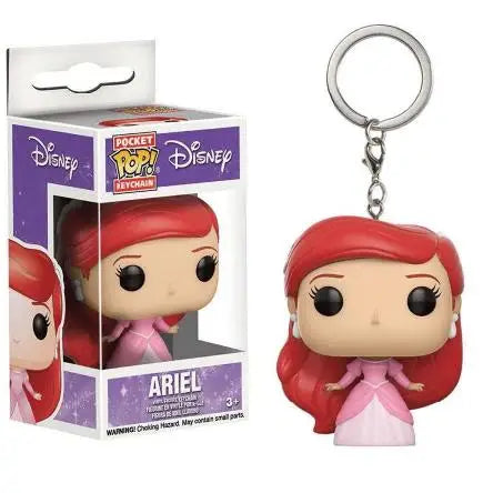 Funko POP Princess Keychains – Belle, Ariel, Rapunzel, Cinderella & More