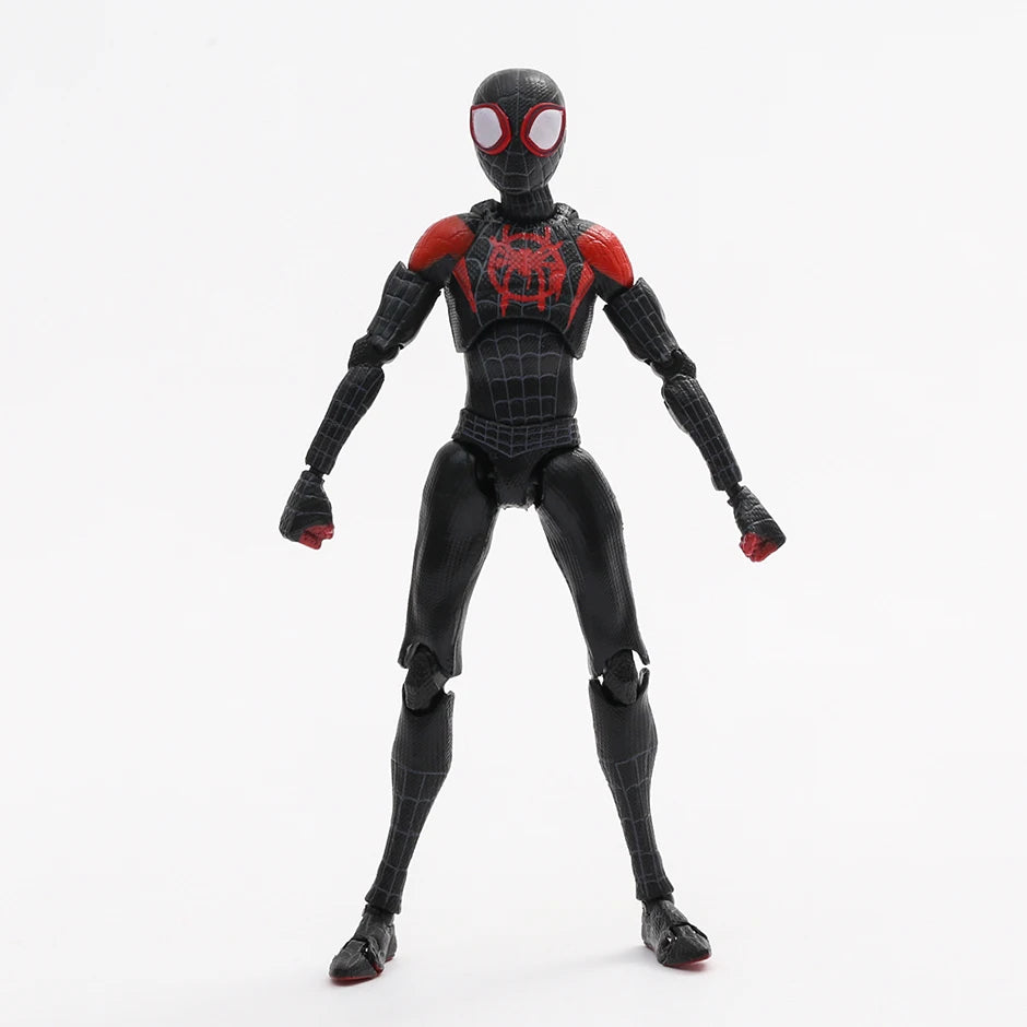 Sentinel Miles Morales SV-Actionfigur – Spider-Man Into the Spider-Verse Sammlermodell, Spielzeug und Geschenk