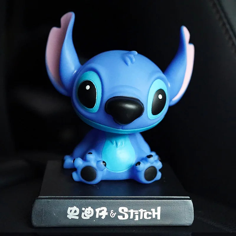 Figurine articulée Disney Lilo & Stitch – Figurine d'action en PVC pour décoration de voiture et d'intérieur de voiture