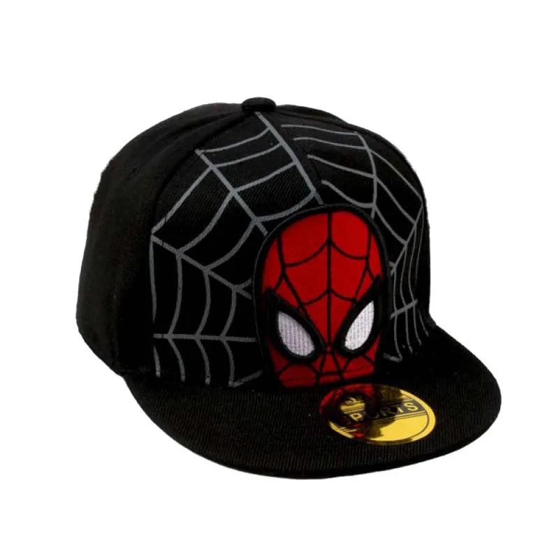 Spiderman Kinder Anime Cartoon verstellbare Baseballkappe Hip-Hop flache Krempe für kühlen Sommer Herbst Kleinkind Baby