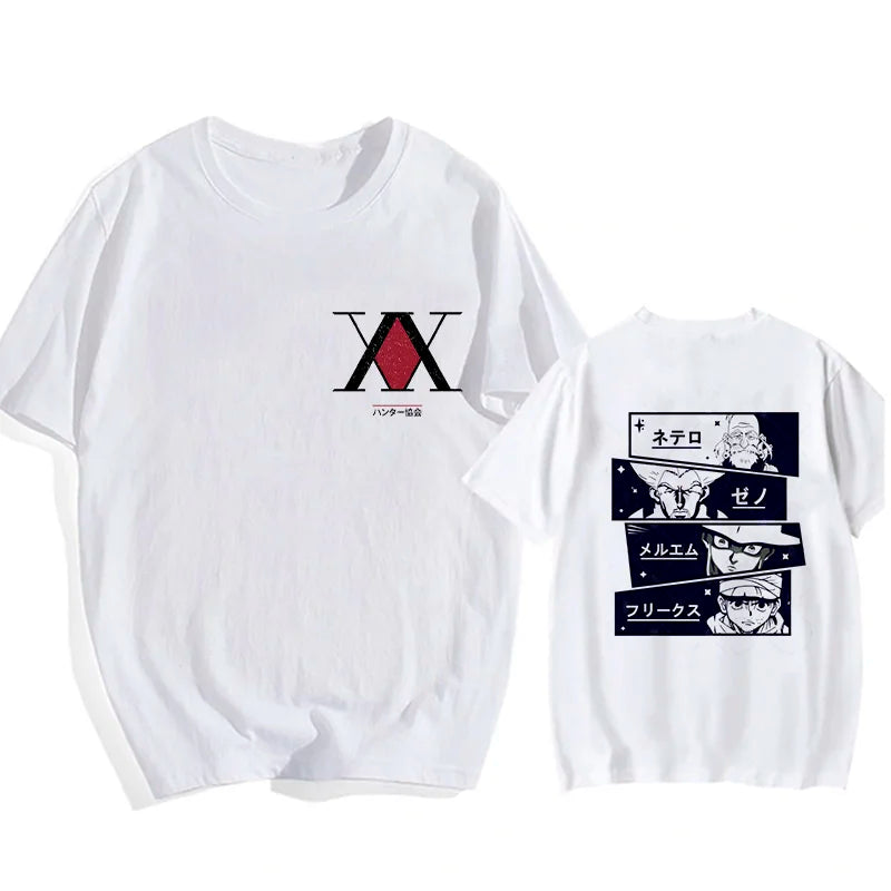 Kawaii Hisoka & Killua T-Shirt Hunter X Hunter Devil Eye Cartoon Anime Tee