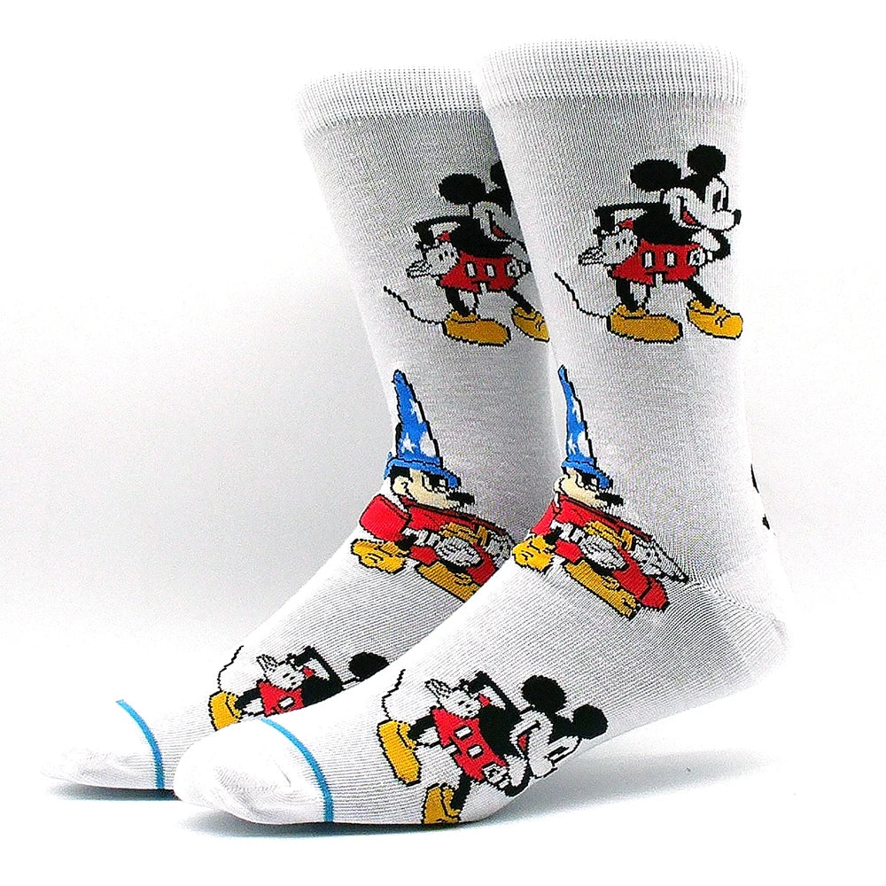 1 Pair New Anime Movie Socks – Cotton Crew, Role-Playing Calf Socks