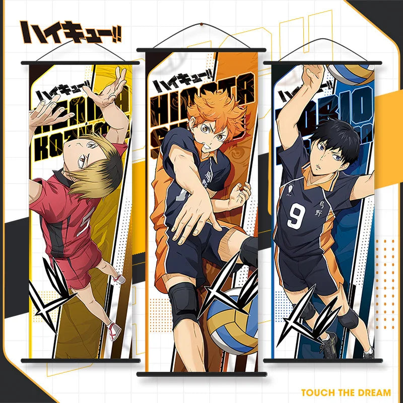 Haikyuu!! Hanging Posters Tobio Kageyama Wall Paintings Anime