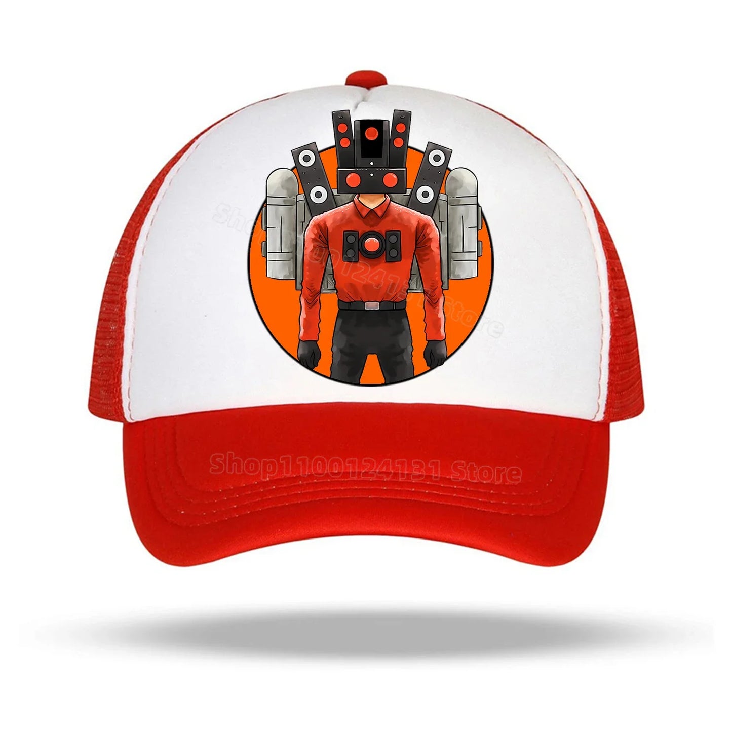TV Man Skibidi Toilet Baseball Cap - Sommermütze aus Baumwolle für Kinder & Erwachsene | Anime-inspirierte Mode