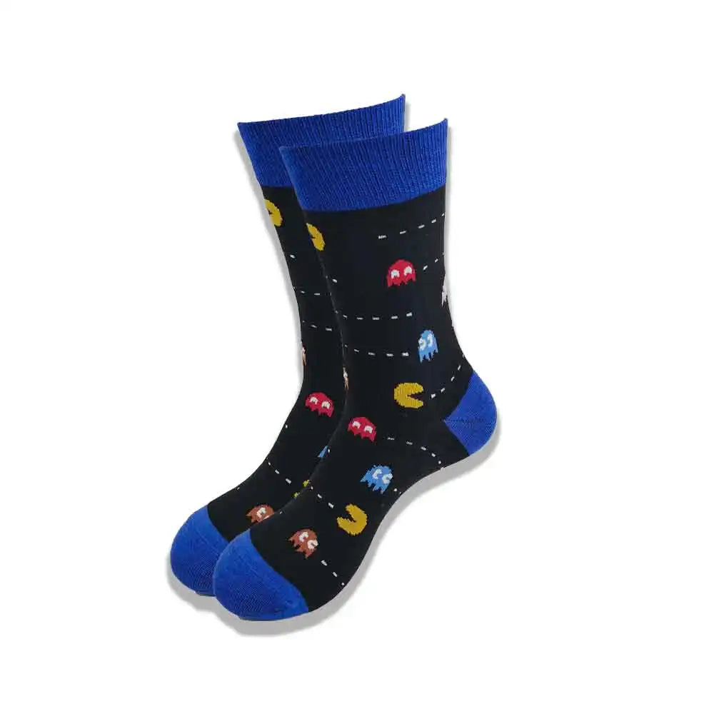 Cartoon-Langsocken – Fröhliche Anime-Crew-Socken mit coolen Street-Fashion-Designs