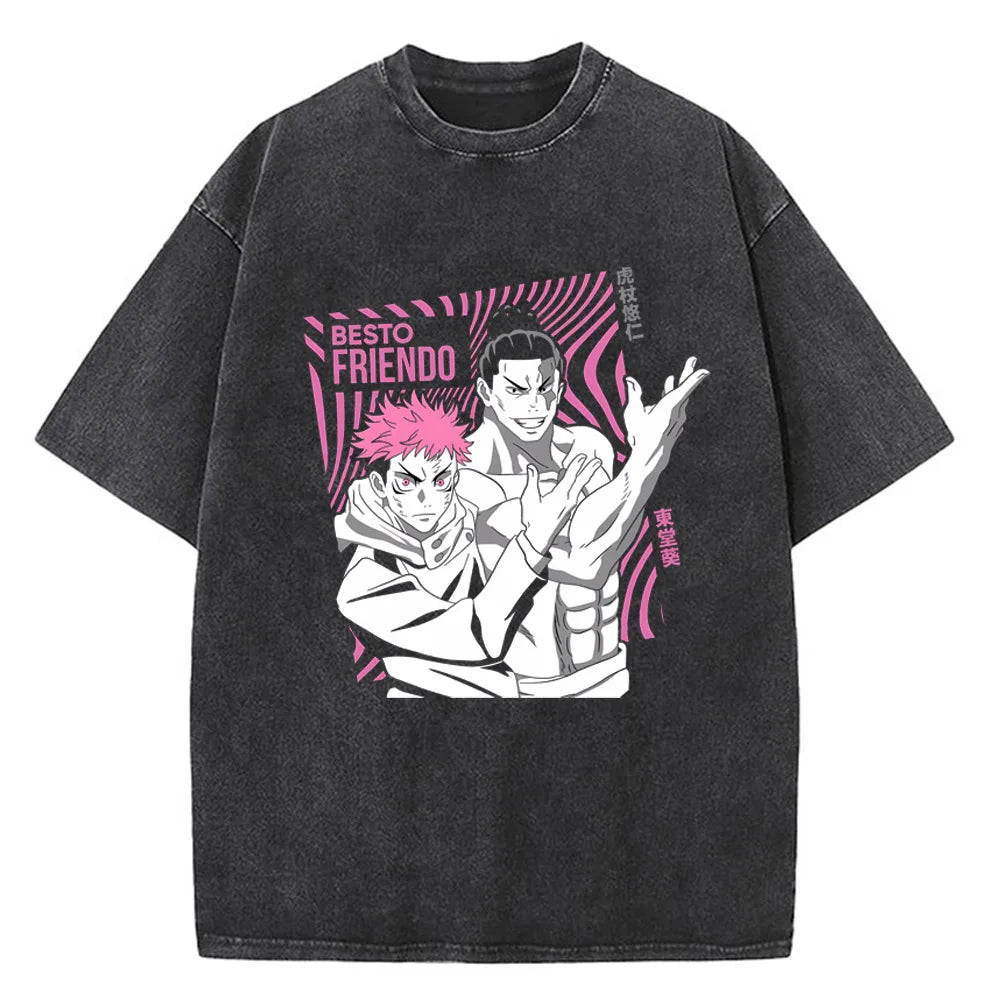 Jujutsu Kaisen T-Shirt High-Quality Cotton Anime Tee