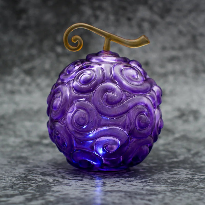 One Piece Teufelsfruchtfiguren – Nika Gum-Gum & Flame-Flame Cursed Fruit Sammlermodell Spielzeug & Ornamente