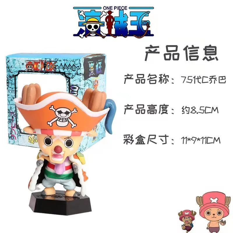 Figurine d'anime One Piece Tony Tony Chopper Cos Luffy Saber Modèle Buggy Jouet Figurine d'action Collectionner Cadeaux