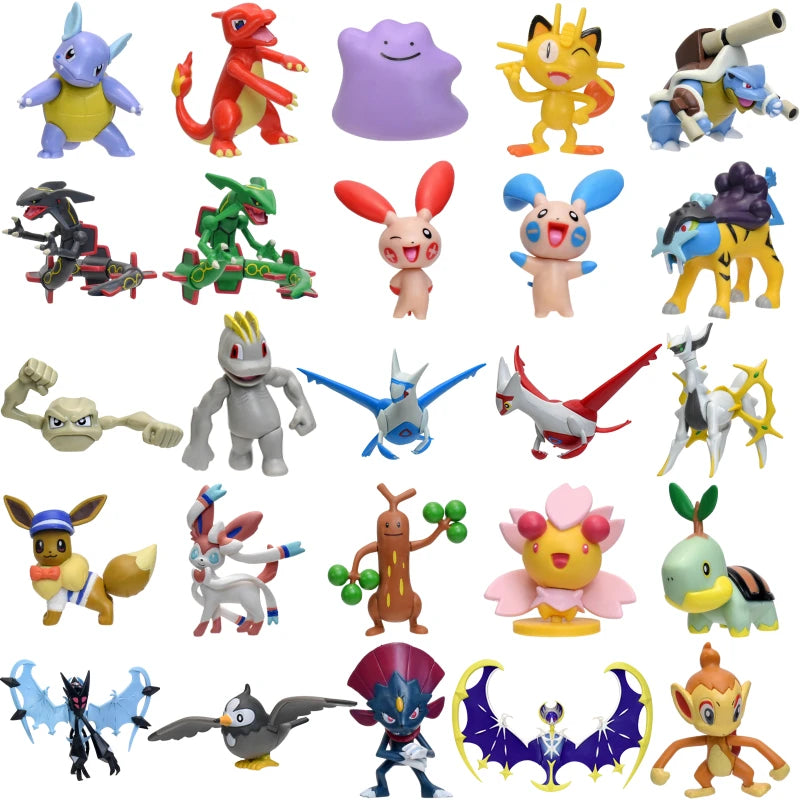 Pokémon-Figuren in 26 Stilen – Rayquaza, Latias, Arceus und weitere Sammelmodelle