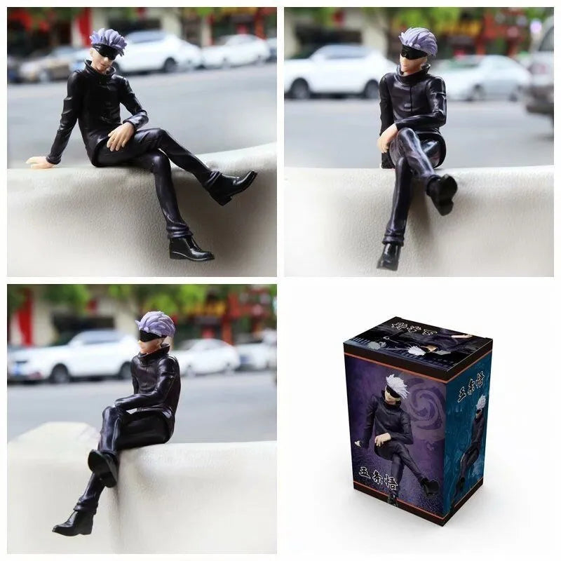 11 cm große Jujutsu Kaisen Gojo Satoru & Itadori Yuji Nudelstopper-Figuren