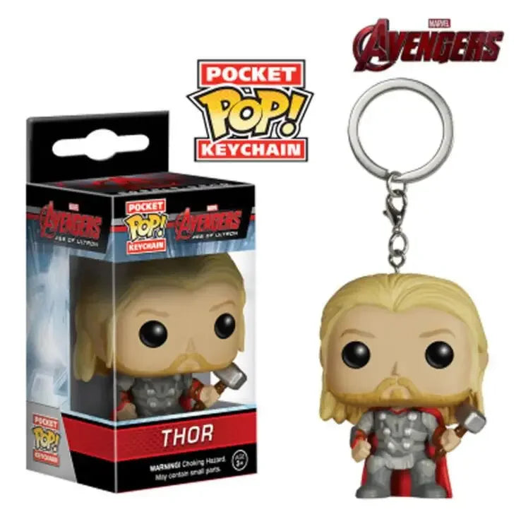 Funko POP Schlüsselanhänger Endgame Captain Venom Deadpool Iron Man Schlüsselanhänger Actionfiguren Spielzeug