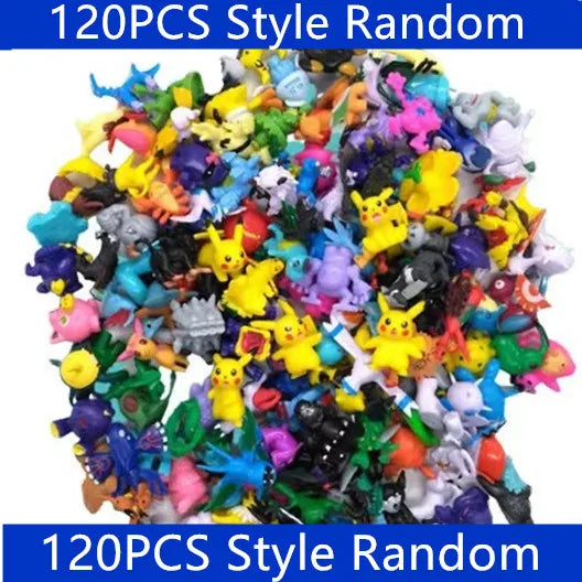 1-144 PCS Pokémon Gift Box – Christmas Action Figure Set with Genuine Pikachu & More Toys for Kids