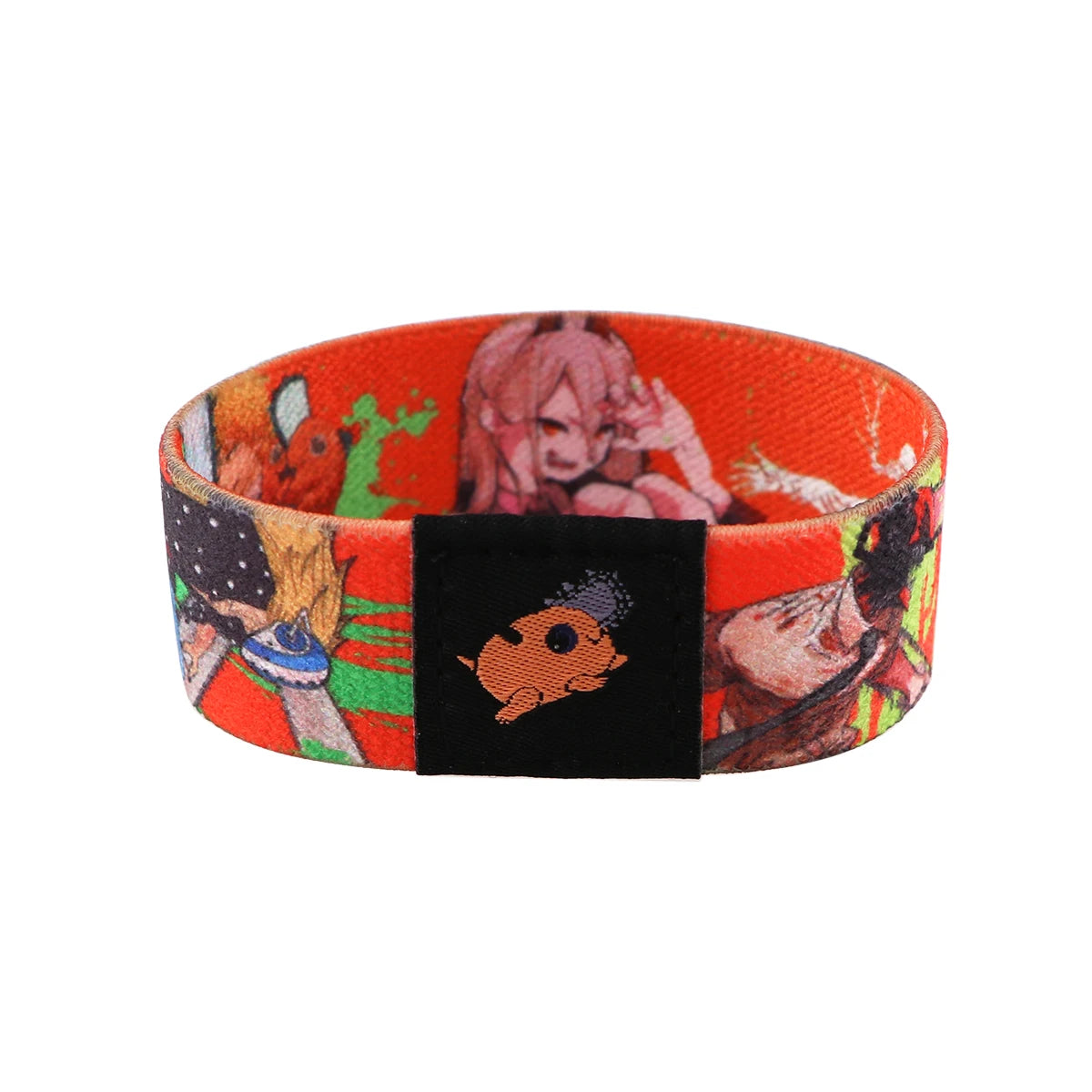 Anime-Armband für Männer und Frauen – elastisches Sportarmband, modisches Armreif-Schmuckgeschenk