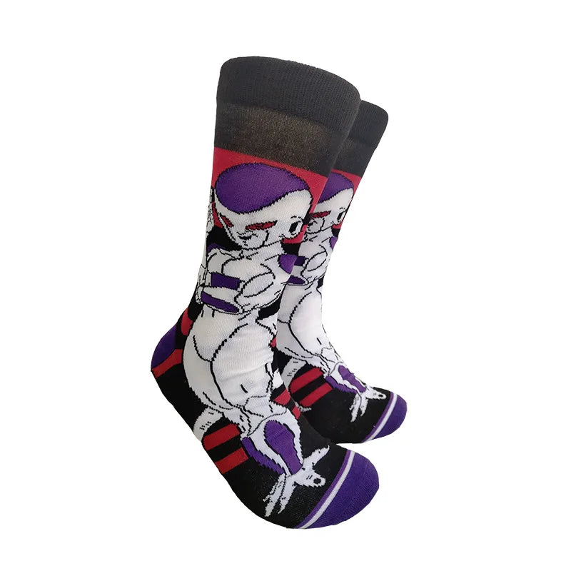 Dragon Ball Son Goku Anime Socken Hip Hop Print Skateboard Socken Casual Baumwolle