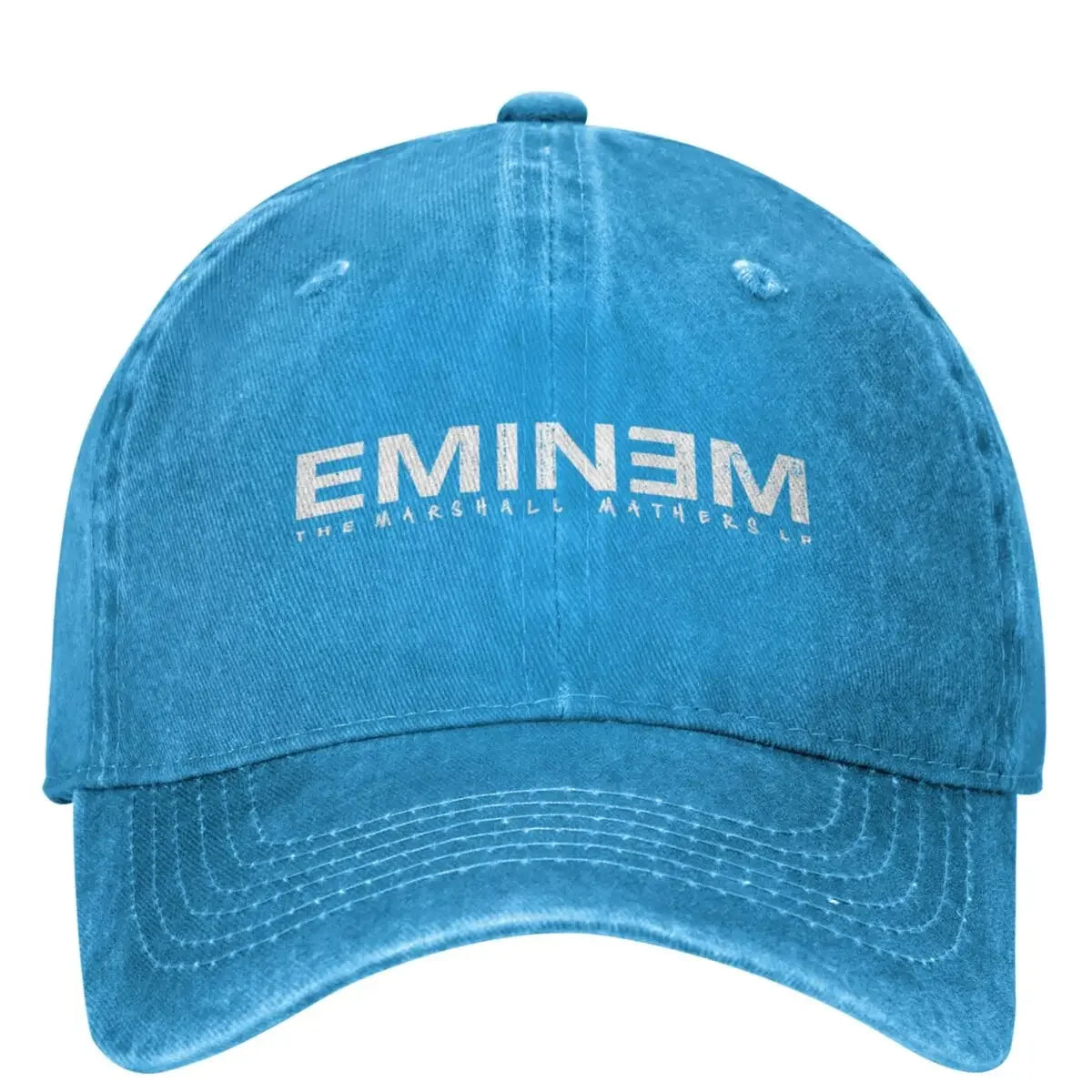 Vintage Eminem „Rap God“ Baseballmütze – Distressed verstellbare Hip Hop Mütze