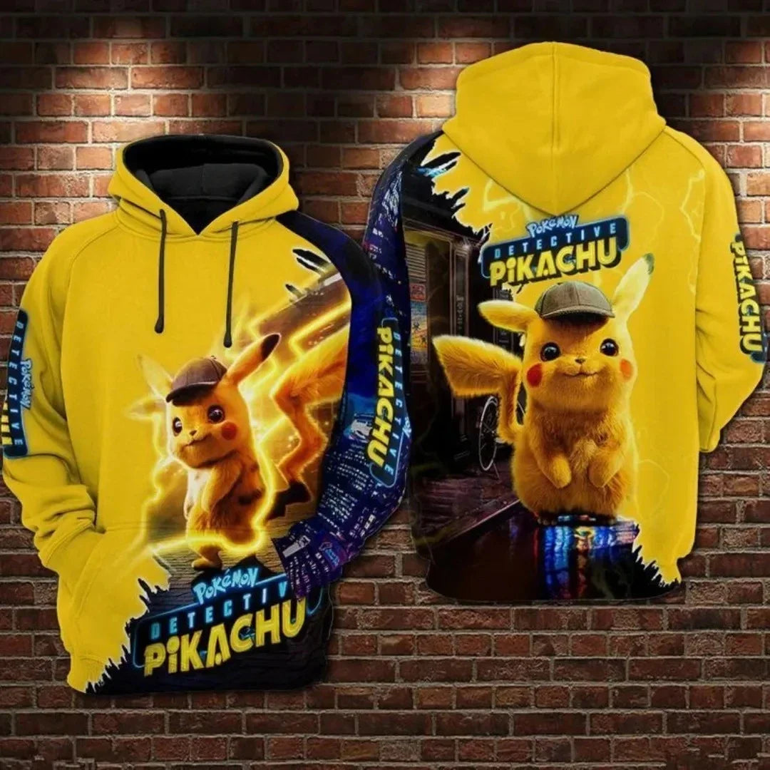 Cute Pokemon 3D Print Sweatshirt for Children