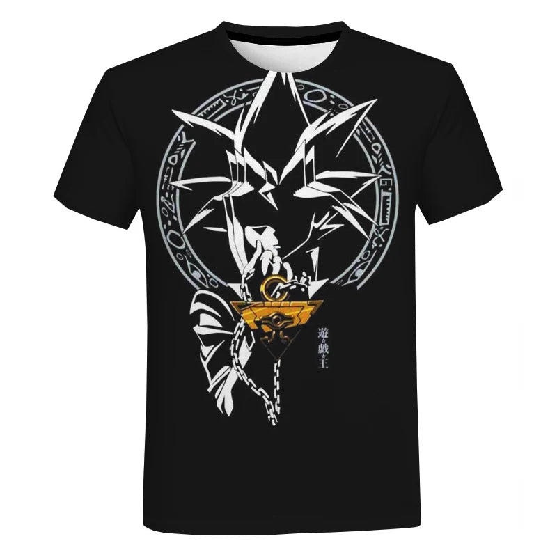Yu-Gi-Oh Harajuku 3D Print T-Shirt