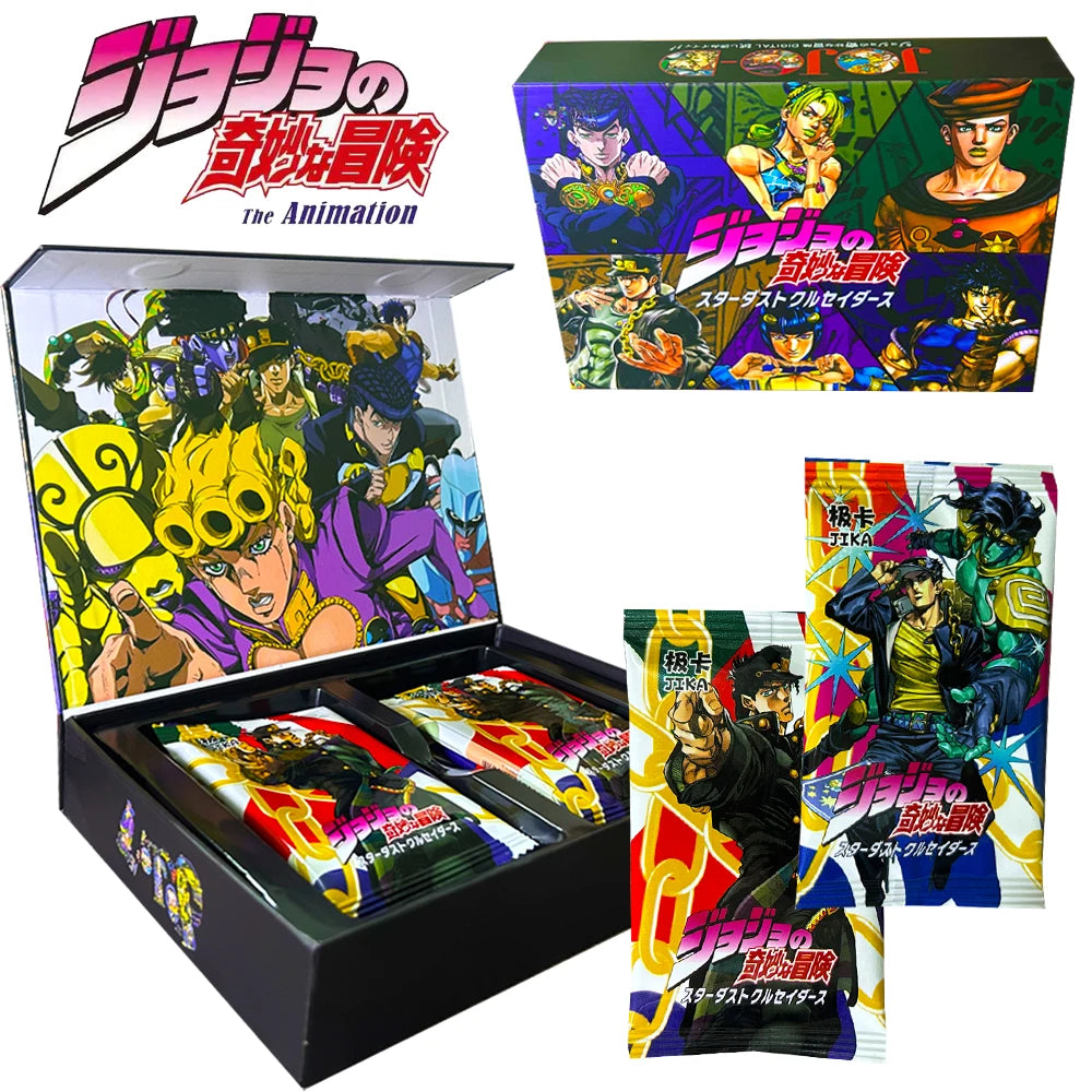JoJo's Bizarre Adventure Rare Character Cards - Anime Collectibles & Hobby Game Set