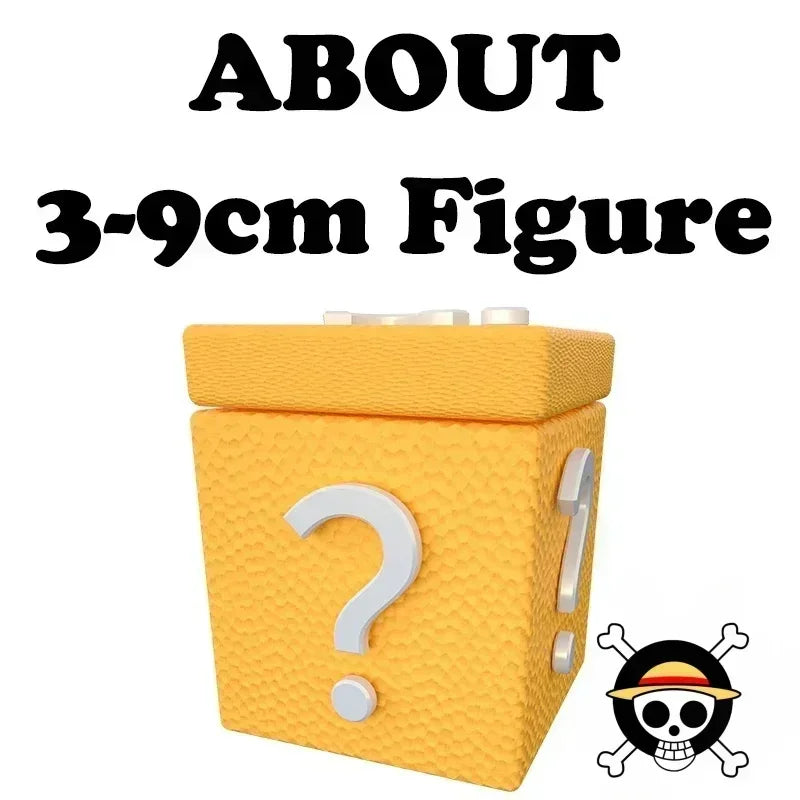 One Piece Mystery Blind Box – Ruffy Gear 5 & Emperors Überraschungsfiguren (10–30 cm)