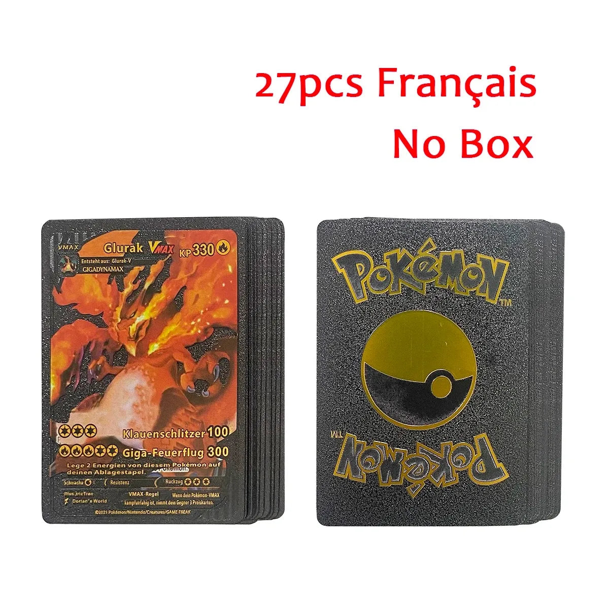 27–110 Stück Pokemon-Karten, Sammelkartenspielzeug