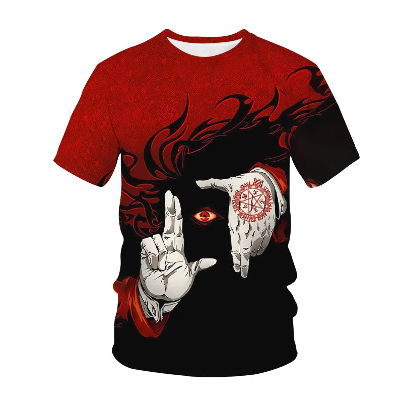 T-shirt Berserk imprimé en 3D pour homme, femme et enfant