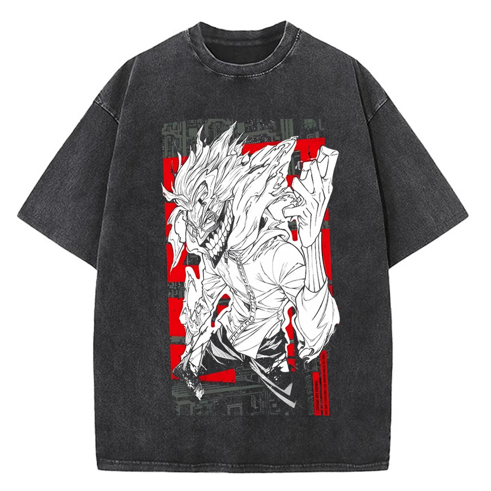 Dandadan Okarun Anime T-Shirt – Aesthetic Fashion Cotton Tee for Men