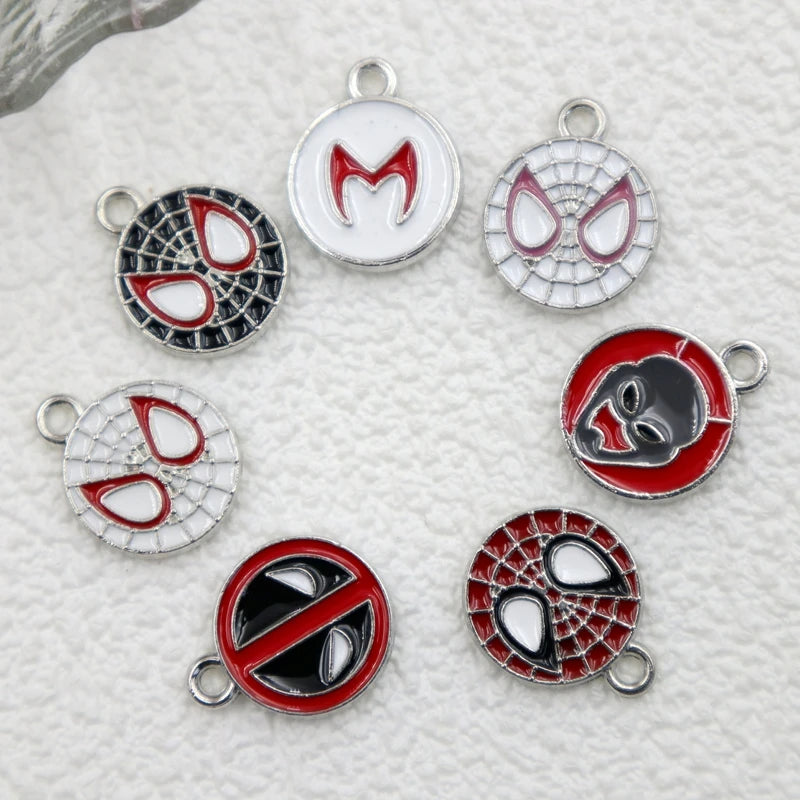 Anime Runde Charms DIY Halskette Armband Ohrringe Schmuck Zubehör