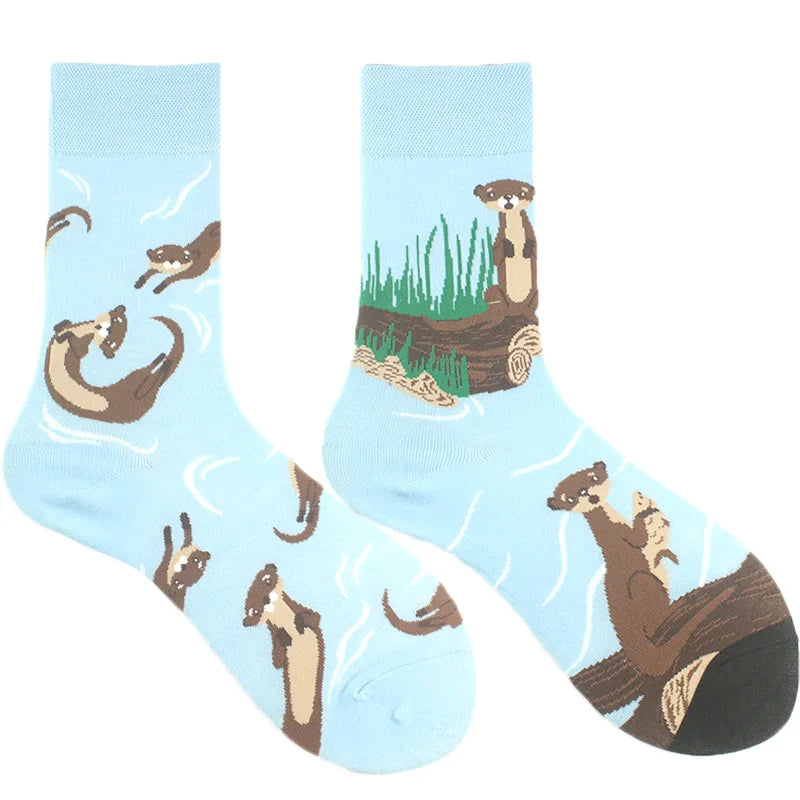 AB Professional Lustige Socken – Tier-, Musik- und Bierdesigns
