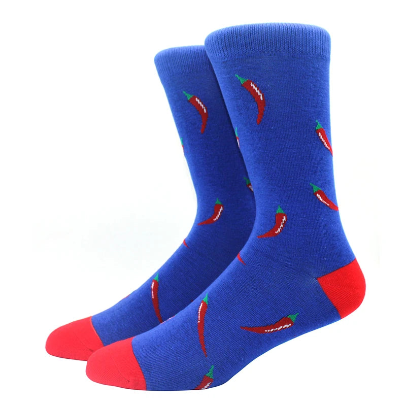 Lustige Alien- und Dinosauriersocken aus Baumwolle – Crazy Shark & Planet Designs