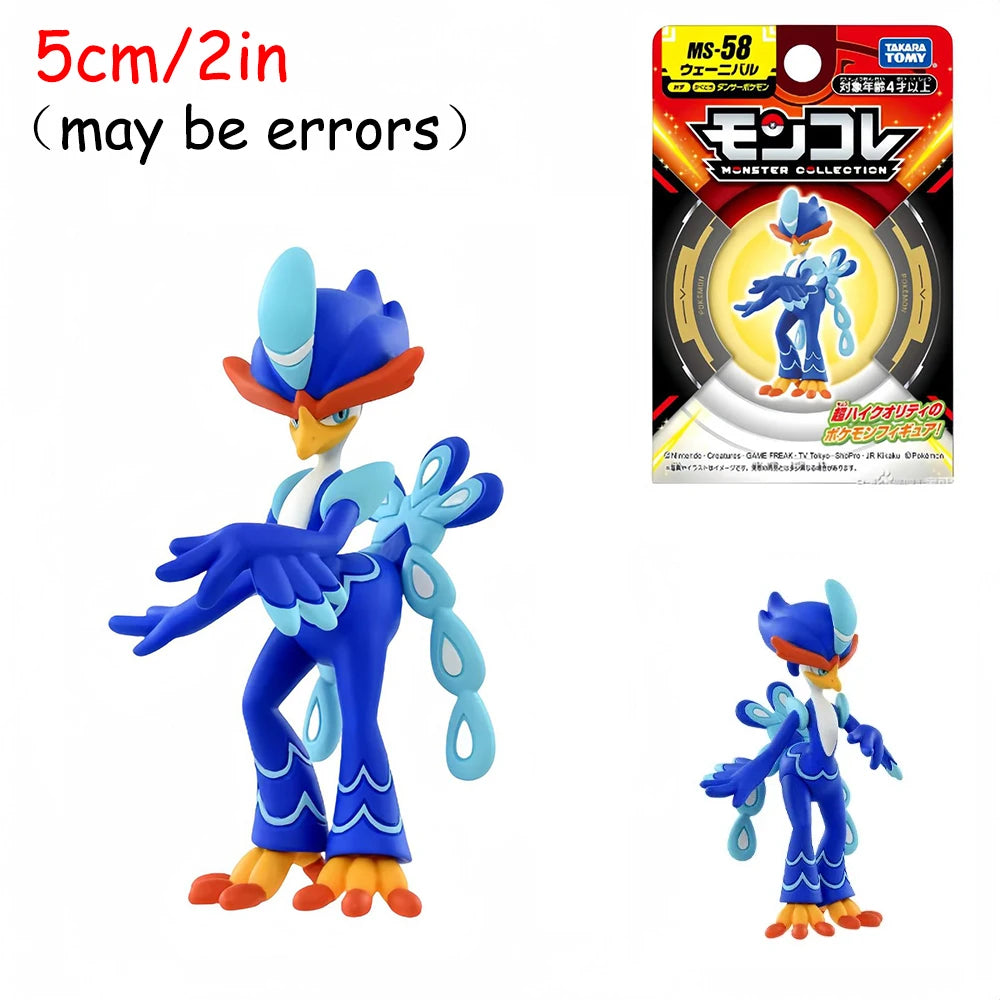 Ceruledge Charcadet Salamence Original Pokemon Figuren Modell Spielzeug Meowscarada Dragapult Anime Sammeln