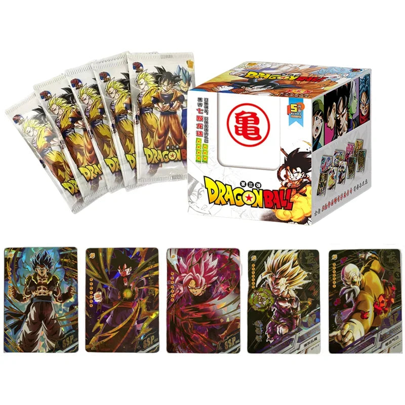 Dragon Ball Cards Anime Trading Battle Booster Box Game Children Collection Card Toy