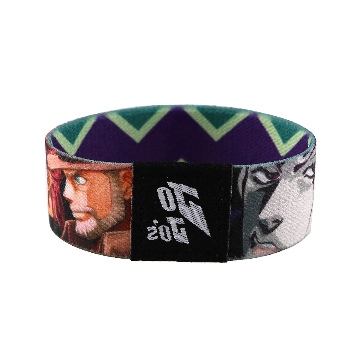Anime-Armband für Männer und Frauen – elastisches Sportarmband, modisches Armreif-Schmuckgeschenk