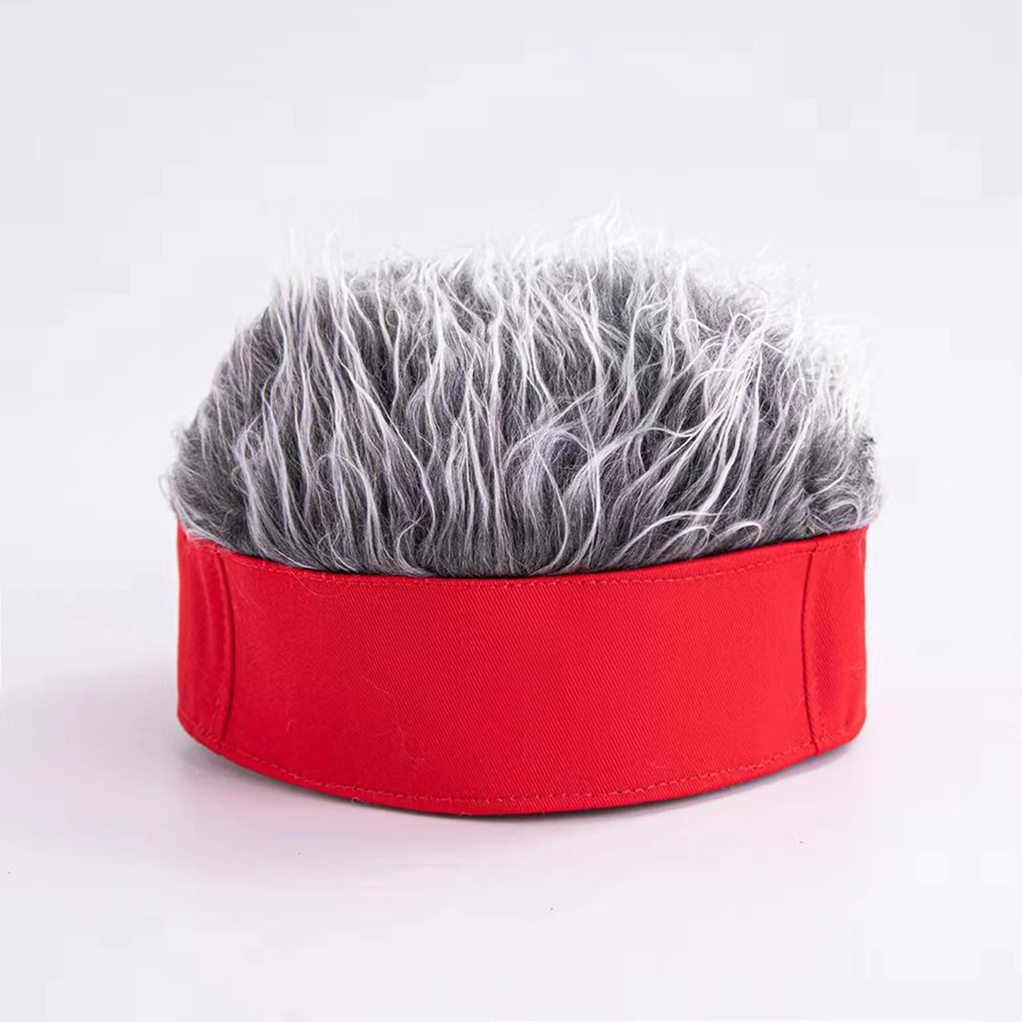 Casquette de baseball tendance pour homme et femme - Chapeau de perruque amusant pour cheveux courts et décontractés