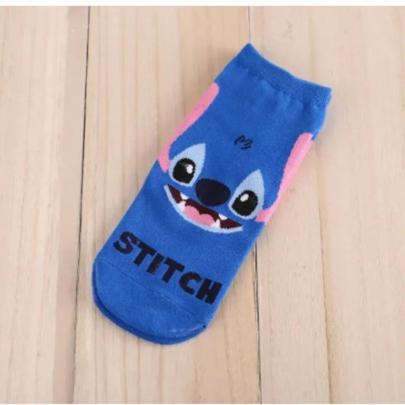 Cartoon Disney Stitch Socken – Kawaii Baumwoll-Söckchen