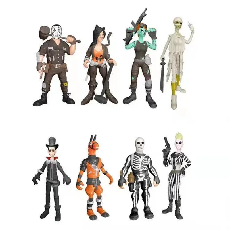 Fortnite Anime Figur Modell PVC Puppen 8 Stück/Set