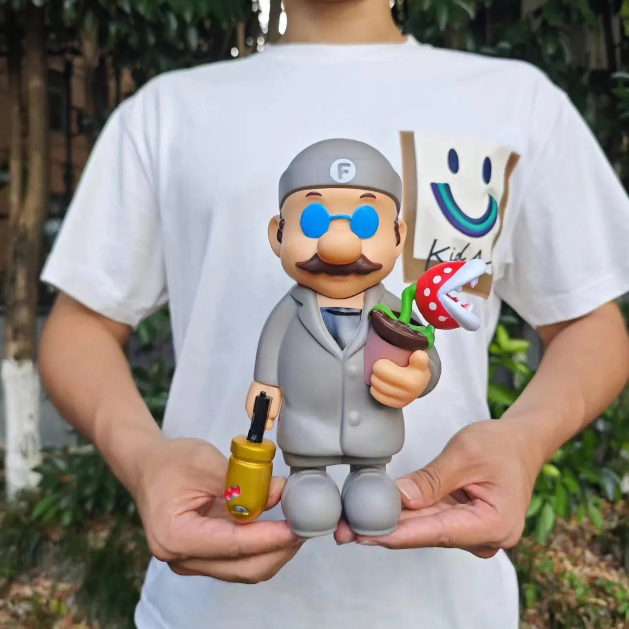 39 cm große Super Mario Bowser-Actionfigur – großes PVC-Sammelspielzeug