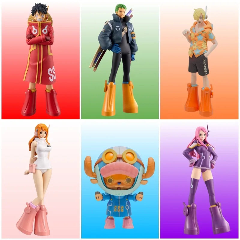 18cm Anime One Piece Die Grandline-Serie Egghead Nami PVC-Modell Japanische Puppen Actionfiguren