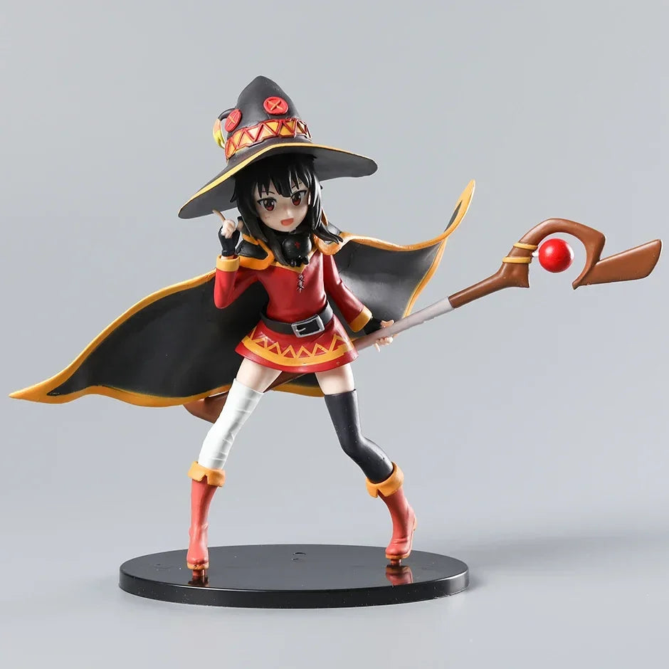 Figurine de Megumin de la légende de Crimson – Modèle de jouet d'anime en PVC et figurine de collection