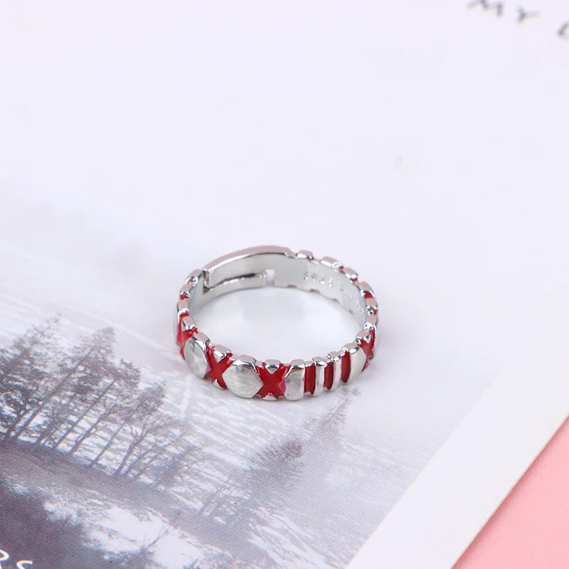 Tokyo Ghoul Juzo Suzuya Ring – Verstellbarer Finger-Cosplay-Schmuck für Männer und Frauen, Anime-Geschenk