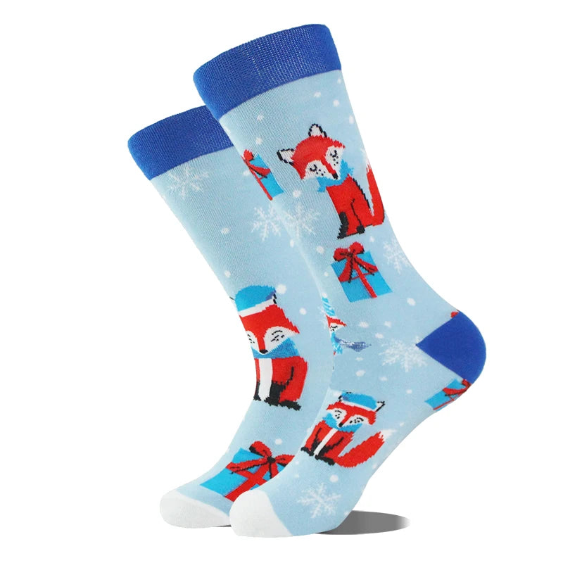 AB Happy Cotton Chaussettes amusantes Panda Duck Crazy Design Sokken