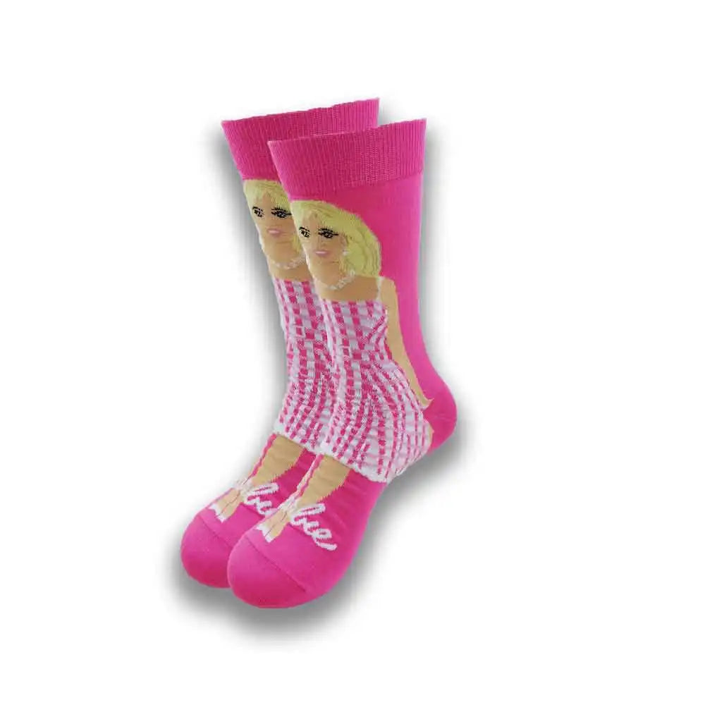 Cartoon-Langsocken – Fröhliche Anime-Crew-Socken mit coolen Street-Fashion-Designs