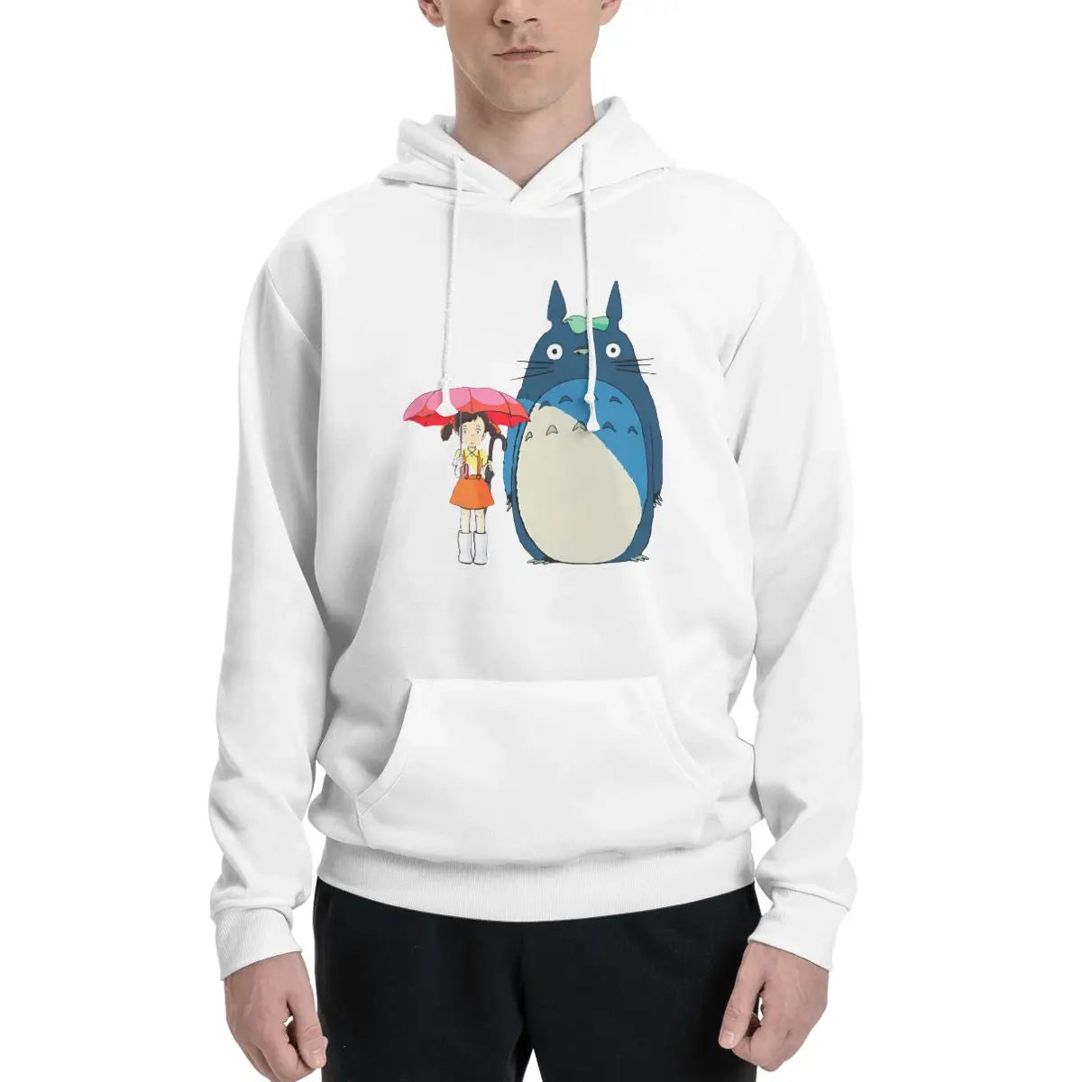 Give Me Your Ghiblis Anime Oversized Hoodie – Gemütlicher Pullover für Männer