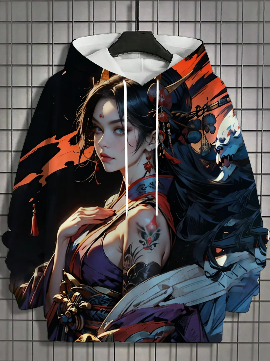 Neue Hoodies mit Anime-Print – Modische Herbst-/Winter-Sweatshirts für Männer und Frauen