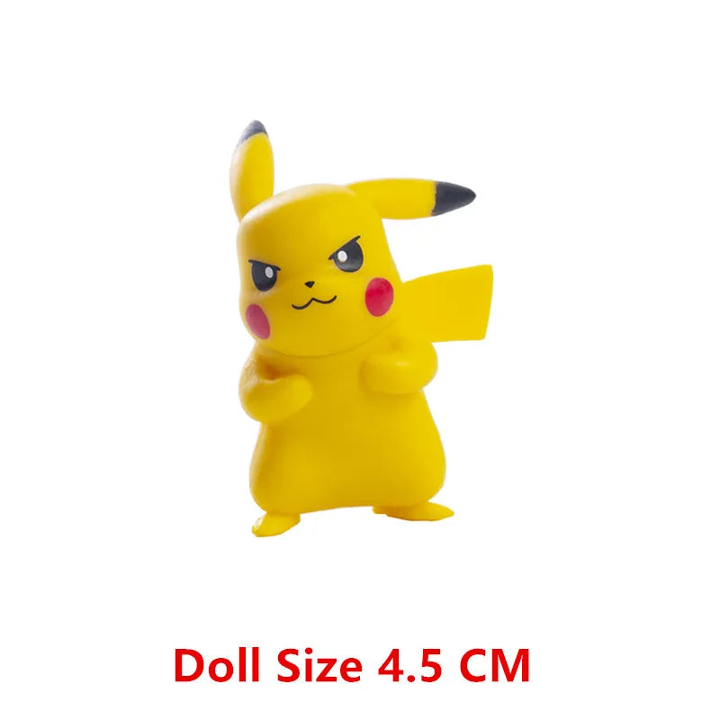 Pokémon-Anime-Figuren – Gengar, Pikachu, Evoli und weitere Sammelspielzeuge