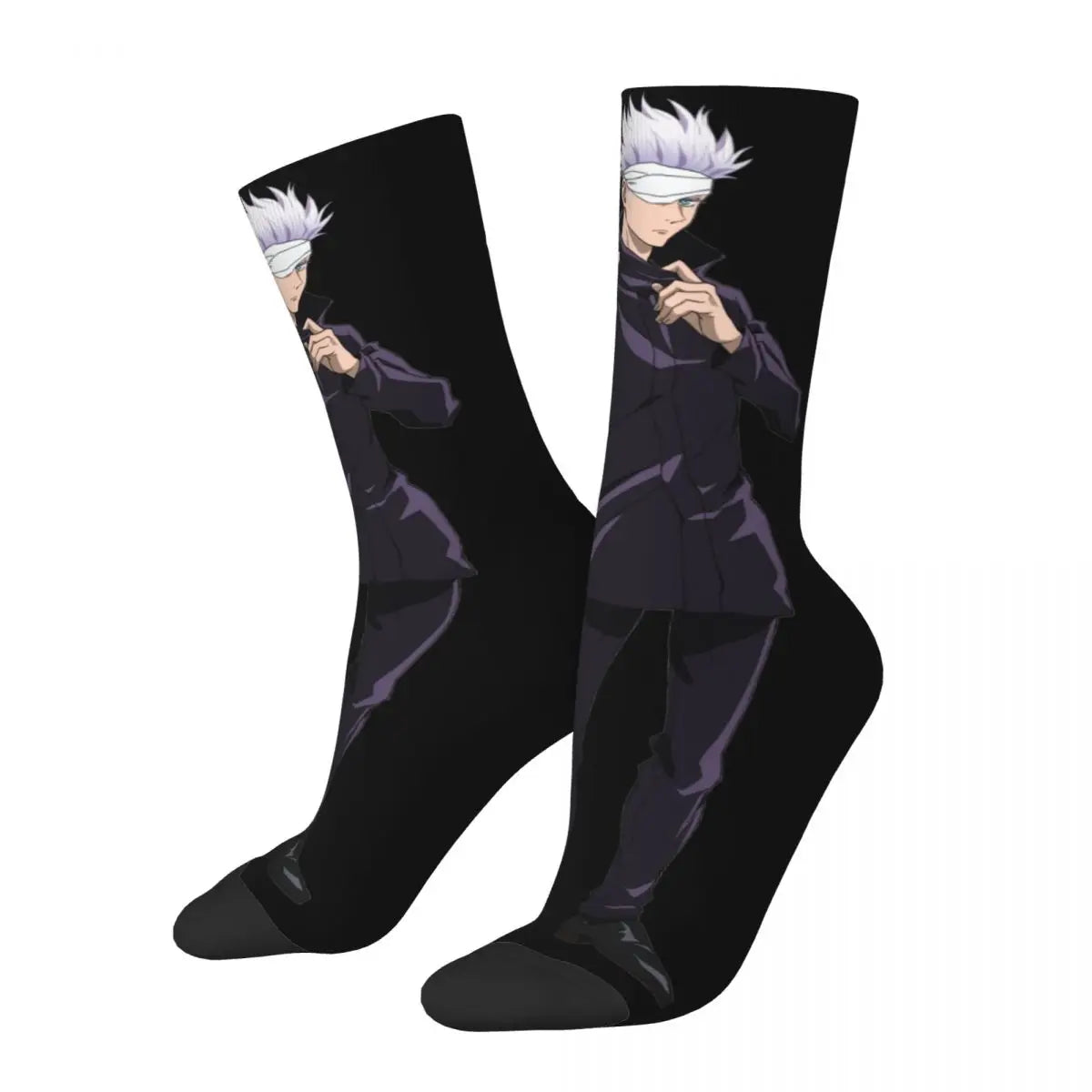 Jujutsu Kaisen Anime Socken, Satoru Gojo Unisex Socken W