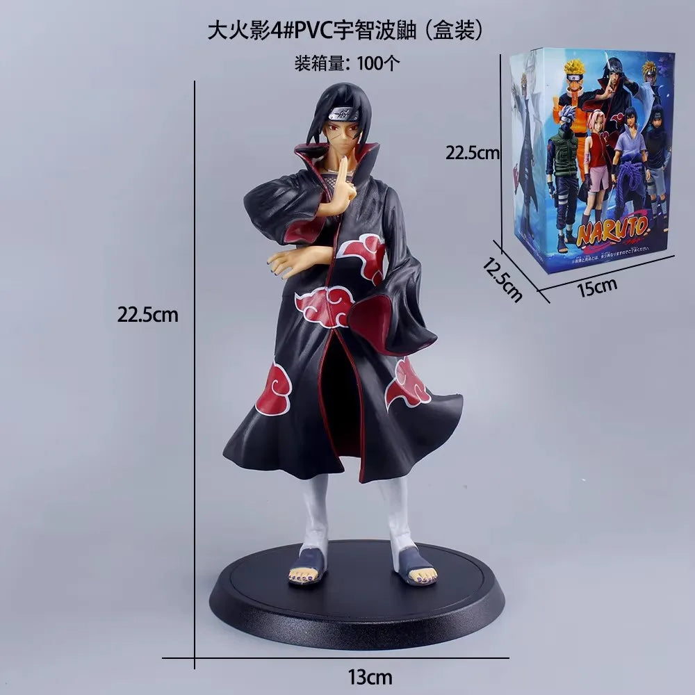 Figurine articulée Naruto Uchiha Itachi – Modèle de poupée à collectionner en PVC et cadeau de décoration