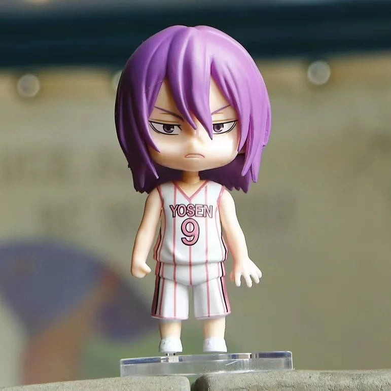 Figurine de basket-ball de Kuroko – Kuroko Tetsuya et Kagami Taiga en PVC et collection d'équipe