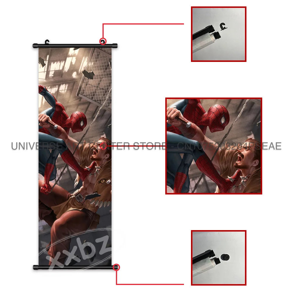 Marvel Spider-Man Poster Disney Movie Home Decoration Wall Artwork