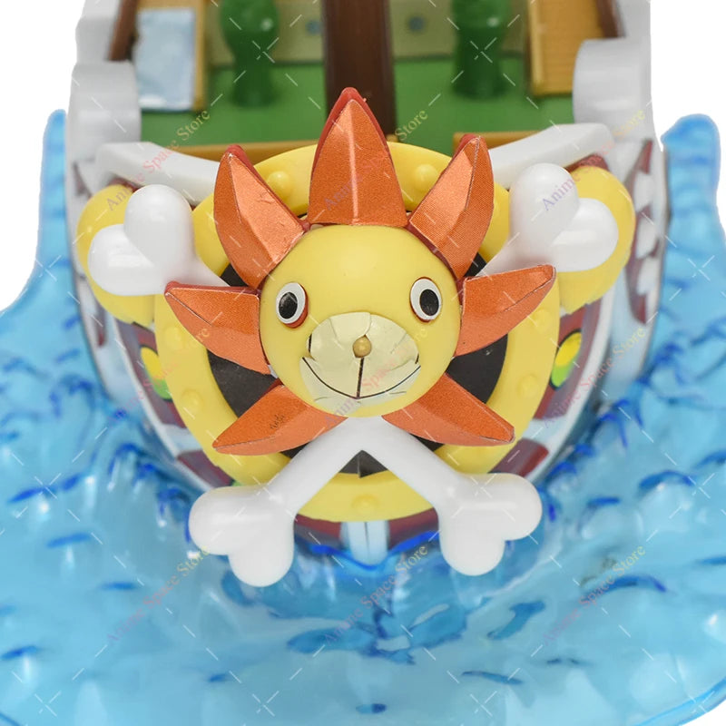18cm Anime One Piece Figur Piratenschiff Spielzeug Actionfiguren